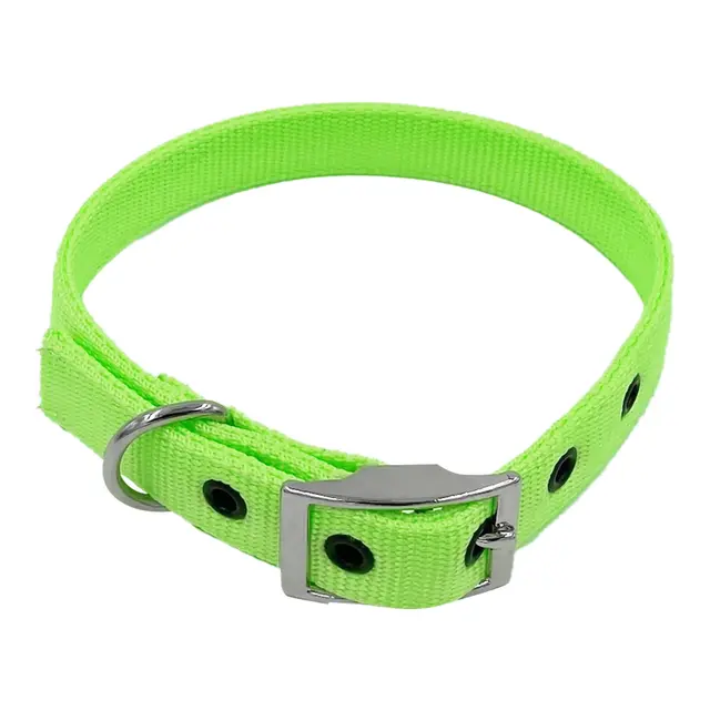 Taurus 25mm Green Nylon Dog Collar